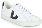Veja Mens Esplar Low Logo Weiss/Schwarz Sneaker Low