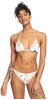 Roxy Printed Beach Classics - Tiki Ti Bikini-Set für Frauen Weiß