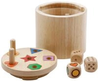 BestSaller 3020 'SUPER SIX' Holz, beidseitig bespielbar, auch f&uuml;r Kinder, 36
