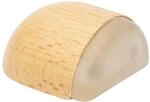 WAGNER Bodent&uuml;rstopper WOOD - 40 x 40 x 25 mm, Buche massiv, selbstklebend,