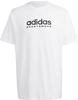Adidas Herren T-Shirt (Short Sleeve) M All Szn G T, White, IC9821, L