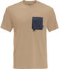 Jack Wolfskin Herren Wanderthirst T-Shirt, Sand Storm, XL