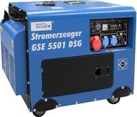 G&uuml;de Stromerzeuger GSE 5501 DSG (OHV 4-Takt-Dieselmotor, luftgek&uuml;hlt, 418 cm&sup3;,