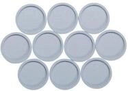 MAUL Magnete (10 St&uuml;ck) &Oslash; 34mm | Magnet aus bruchsicherem Kunststoff | Starke