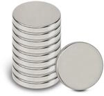 MAUL Neodym Magnete silber 10er Pack rund 4,2 kg Haftkraft
