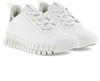 ECCO Damen Gruuv W White Light Grey Sneaker, 43 EU Schmal