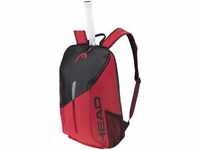 HEAD Tour Team Backpack Tennistasche, schwarz/rot, Einheitsgröße