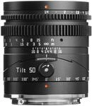 TTArtisan TF5014BZ 50 mm f1.4 Neigungsobjektiv, Vollbild, manuelles Portr&auml;tobjektiv,