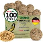 Eggersmann volaris Meisenkn&ouml;del ohne Netz 100 St&uuml;ck 9 kg MEISENkugel | K&ouml;rnerkugel