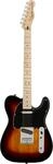 Squier by Fender Affinity Series Telecaster, E-Gitarre, Ahorngriffbrett, Schwarze