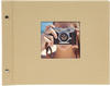 goldbuch 26 646 Schraubalbum Bella Vista Beige, Fotobuch 30 x 25 x 2 cm, Foto Album