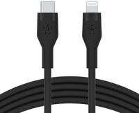 Belkin BoostCharge Flex Silikon-USB-C/Lightning-Kabel, 2 m, MFi-zertifiziert, 20 W,