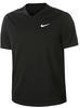Nike Herren Ct Dry Victory T-Shirt, Black/Black/White, S