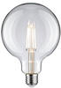 Paulmann 28958 LED Lampe Globe Filament G125 9W Klassik Leuchtmittel Opal 4000K