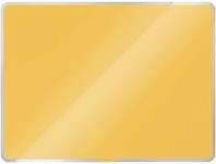 Leitz magnetisches Whiteboard aus Glas, 600 x 400, Warmes Gelb, Cosy-Serie, 70420019