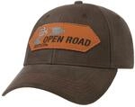 Stetson The Open Road Cap 6 Panel Snapback Damen und Herren Sommer Winter braun...