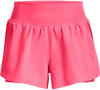 Under Armour Womens Shorts Flex Woven 2-In-1 Short, Psh, 1376936-683, MD