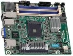 ASROCK B550D4ID-2L2T Kompatibel mit AMD Socket AM4 Prozeduren, Mini-ITX-Format