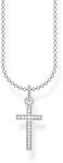 THOMAS SABO Kette Kreuz Pav&eacute; 925 Sterlingsilber