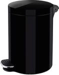 helit H2404095 - Silberionen-Tretabfallbeh&auml;lter, &bdquo;the knight, 3 Liter, schwarz