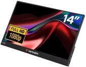 Verbatim 49590 Monitor Pc 35,6 Cm [14] 1920 X 1080 Pixel Full Hd Lcd Nero...