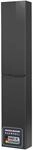 FACKELMANN Luna Hochschrank, 30 x 162 x 17 cm, Korpus & Front in Anthrazit,