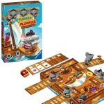 Ravensburger Kinderspiel 22342 - Planken-Plumpser - Wer zu viel riskiert, Wird nass!!