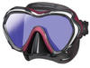 TUSA Paragon S Tauch-Maske Einglas UV Filter Profi (M1007S) (Metallic Dark Rot)