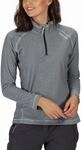 Regatta Damen Montes Leichter halber Rei&szlig;verschluss Mini Stripe Microfleece, Dark