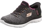Skechers Summits - Dazzling Haze 149937-BKMT, Women Sneakers, Black, 42 EU