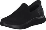 Skechers Herren Hands Free Slip-Ins: Go Walk Flex No Hands Sneaker, Schwarz/Schwarz,
