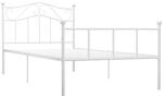 vidaXL Bettgestell Bett Metallbett Schlafzimmerbett Einzelbett Bettrahmen