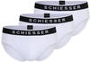 Schiesser Herren 3 Pack Bio Baumwolle - 95/5 Organic Slip, Weiss_179570, S EU