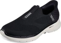 Skechers Go Walk 6 - Easy On 216278-BLK, Mens Sneakers, Black, 45,5 EU