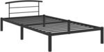 vidaXL Bettgestell Bett Metallbett Schlafzimmerbett Einzelbett Bettrahmen