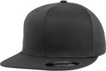 Flexfit Flat Visor Kappen, Darkgrey, S/M