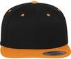 Yupoong Flexfit Unisex Kappe Classic Snapback 2-Tone, zweifarbige blanko Cap mit