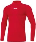 JAKO Kinder Turtleneck Comfort 2.0, Sportrot, XS