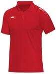 JAKO Herren Poloshirt Classico, Rot, 3XL