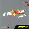 ANDRO Belag Hexer Duro, rot, 1,9 mm