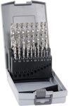 ALPEN Bohrer-Kassetten Set HSS Cobalt KP (19-tlg., &Oslash; 1,00 &ndash; 10,00 mm, HSS COBALT,