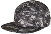 Flexfit Unisex Digital Camo Jockey Cap Baseballkappe, Black, one Size