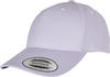 Flexfit Unisex 5-Panel Premium Curved Visor Snapback Cap Baseballkappe, Light Purple,