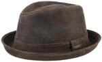 Stetson Radcliff Player Lederhut Ledergarniturband Herren Sommer Winter braun L