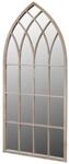 vidaXL Rustikaler Gartenspiegel Bogen 50&times;115 cm f&uuml;r Indoor und Outdoor