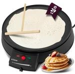 Bomann&reg; Crepes Maker f&uuml;r Crepes mit &Oslash; 29cm | Crepe Maker inkl. Teigverteiler und