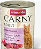 animonda Carny Adult Katzenfutter, Nassfutter für ausgewachsene Katzen, Pute + Lamm,