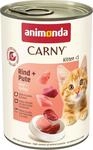 animonda Carny Katzen Nassfutter Kitten Rind + Pute (12 x 400g) | Kitten