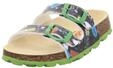 Superfit Fussbettpantoffel Hausschuh, SCHWARZ/Mehrfarbig 0020, 24 EU