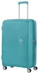 American Tourister Soundbox - Spinner L Erweiterbar Koffer, 77 cm, 97/110 L, T&uuml;rkis